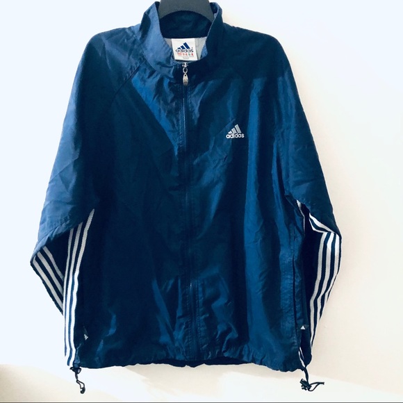 ADIDAS MEN’S WATERPROOF JACKET.SIZE LARGE - Picture 1 of 8